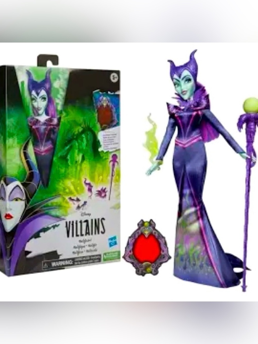 DISNEY - VILLAINS COLLECTION - MALEFICENT FASHION DOLL - NiB